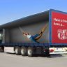 Креативное оформление рекламой грузовика